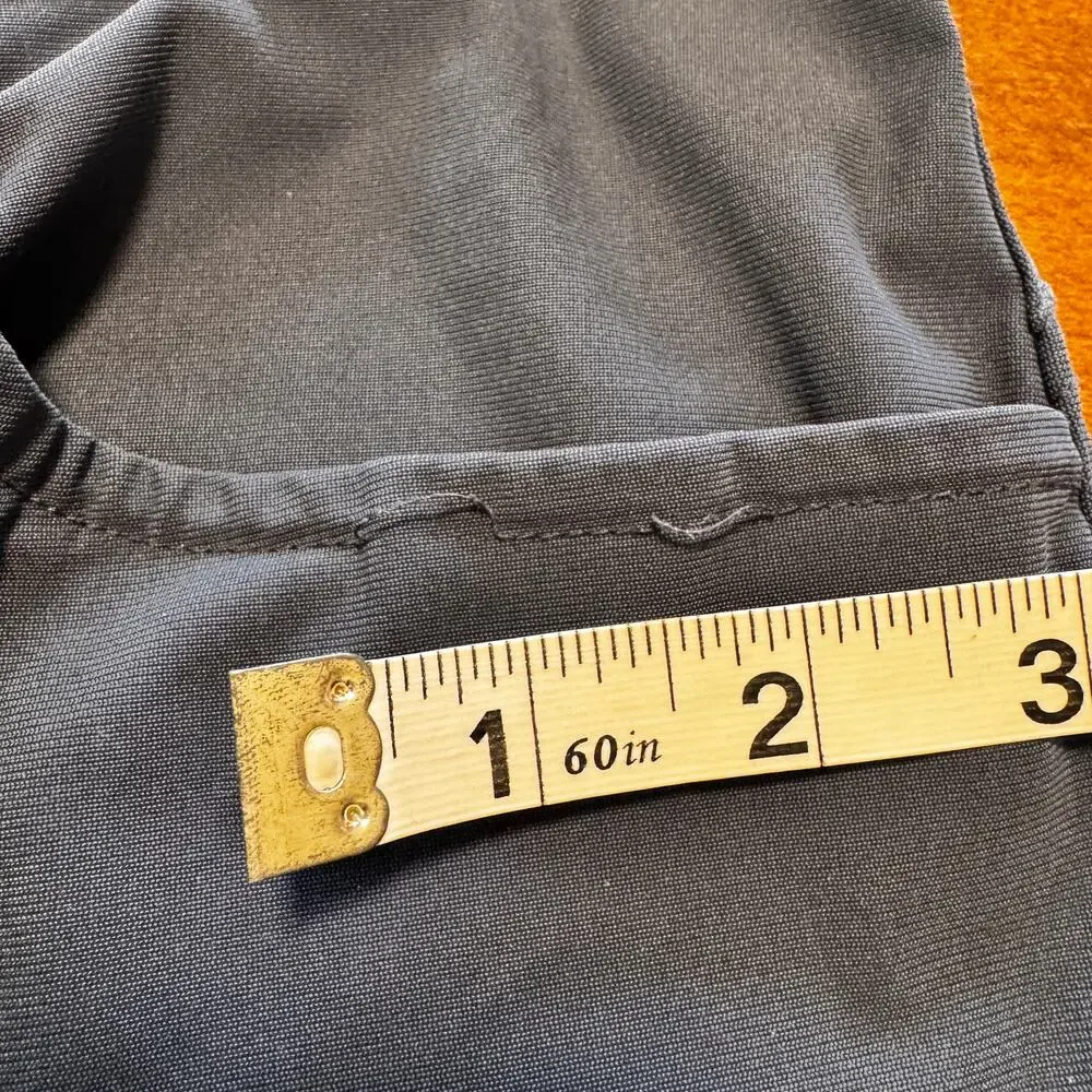 All In Motion Men’s 30x30 Navy Performance Pants Zippered Coin Pocket